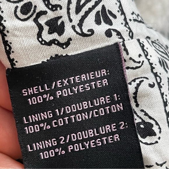 With The Girls by Avec Les Filles Sherpa Trucker Jacket Women’s Size S Stars - Picture 8 of 8